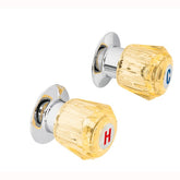 Puño red. acrilico ambar /llave reg. mr-200a basic